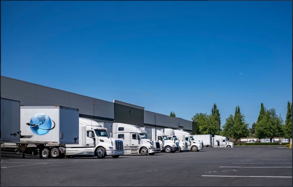 Truck parking of DRE company